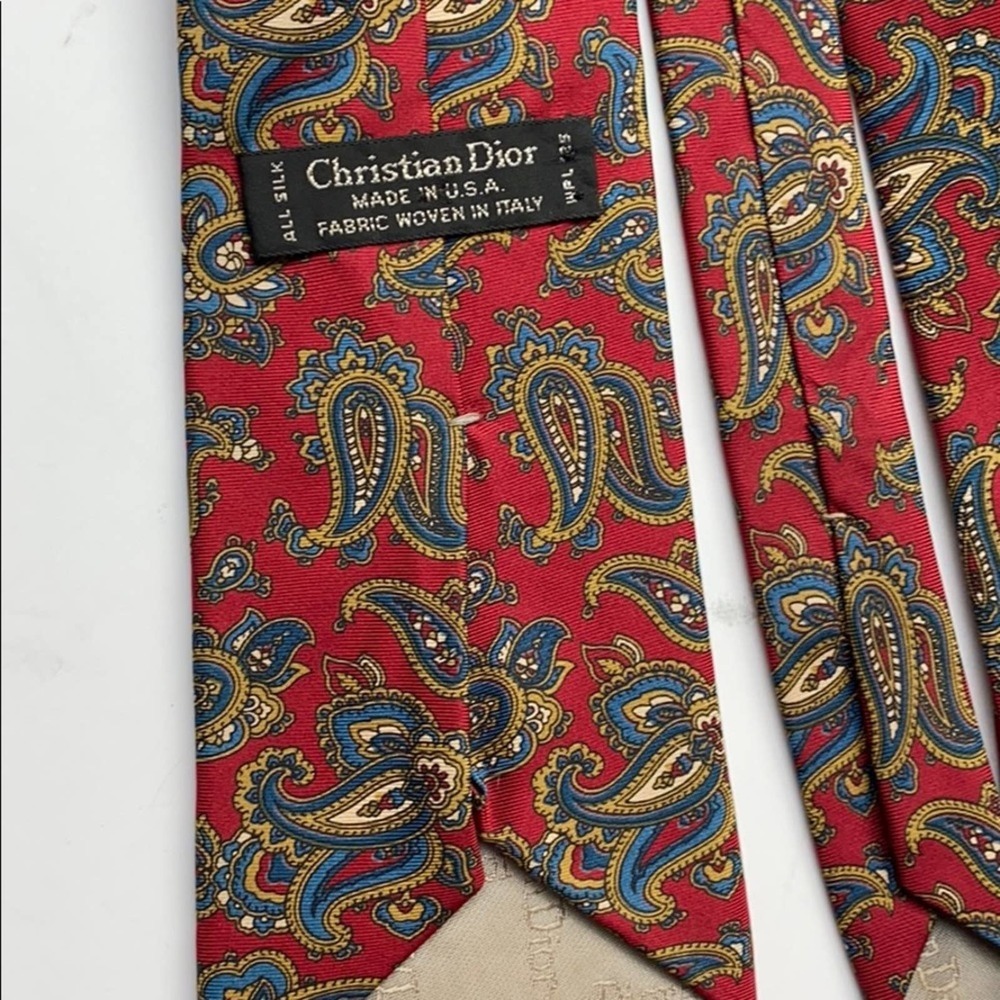 Christian Dior Silk Tie